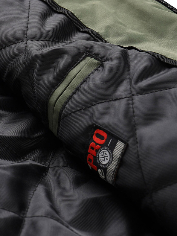 ALPINE PRO Πράσινο ανδρικό γιλέκο με μεμβράνη ALPINE PRO HARD