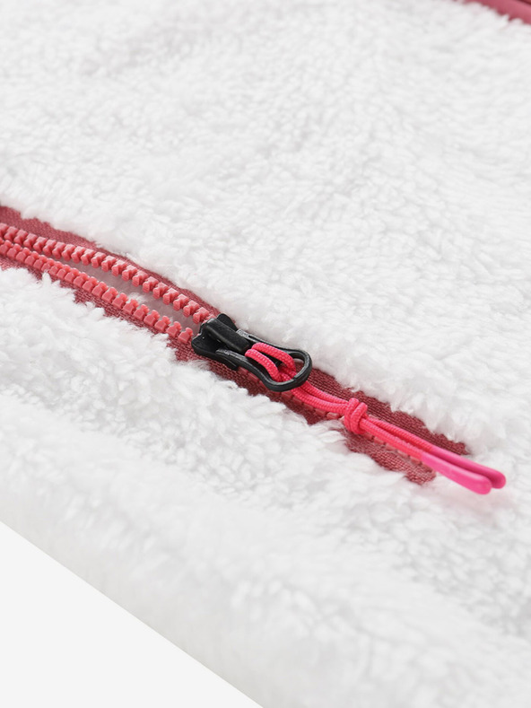 ALPINE PRO Λευκό παιδικό γιλέκο ALPINE PRO OKARO