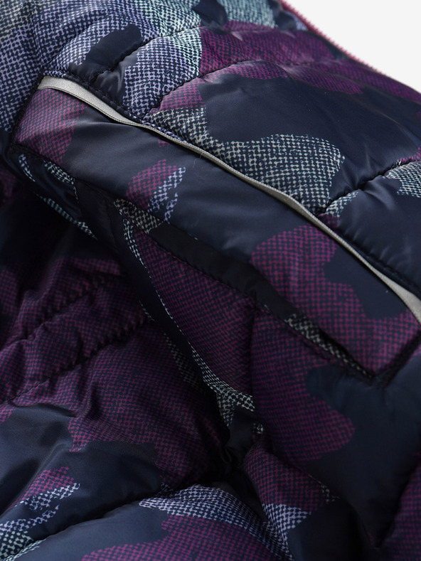 ALPINE PRO Μωβ παιδικό αναστρέψιμο χειμερινό μπουφάν ALPINE PRO EROMO