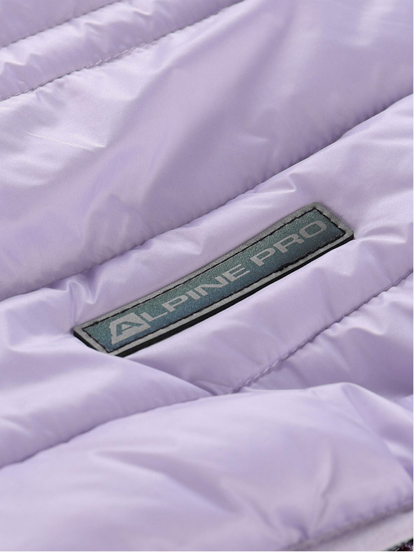 ALPINE PRO Μωβ παιδικό αναστρέψιμο χειμερινό μπουφάν ALPINE PRO EROMO