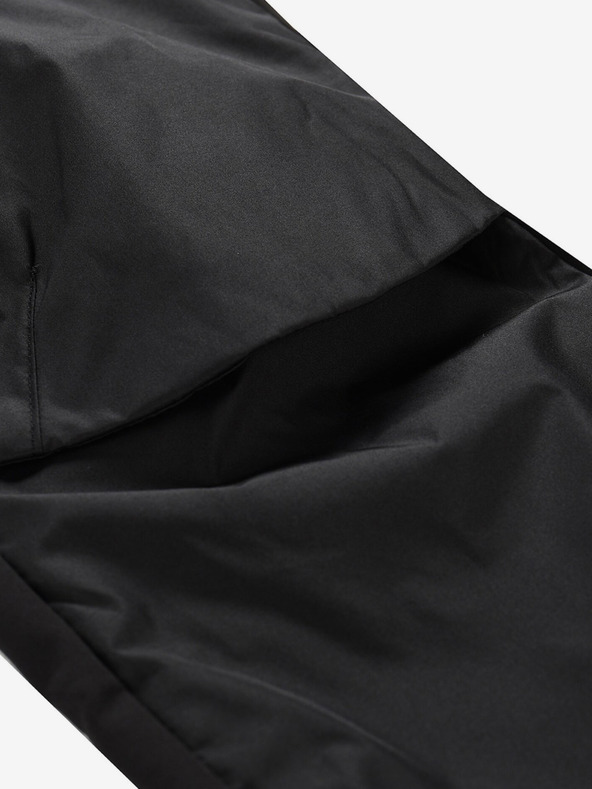 ALPINE PRO Μαύρο γυναικείο αθλητικό παντελόνι γρήγορου στεγνώματος ALPINE PRO SAMULA