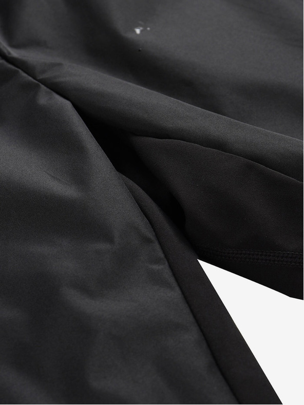 ALPINE PRO Μαύρο γυναικείο αθλητικό παντελόνι γρήγορου στεγνώματος ALPINE PRO SAMULA