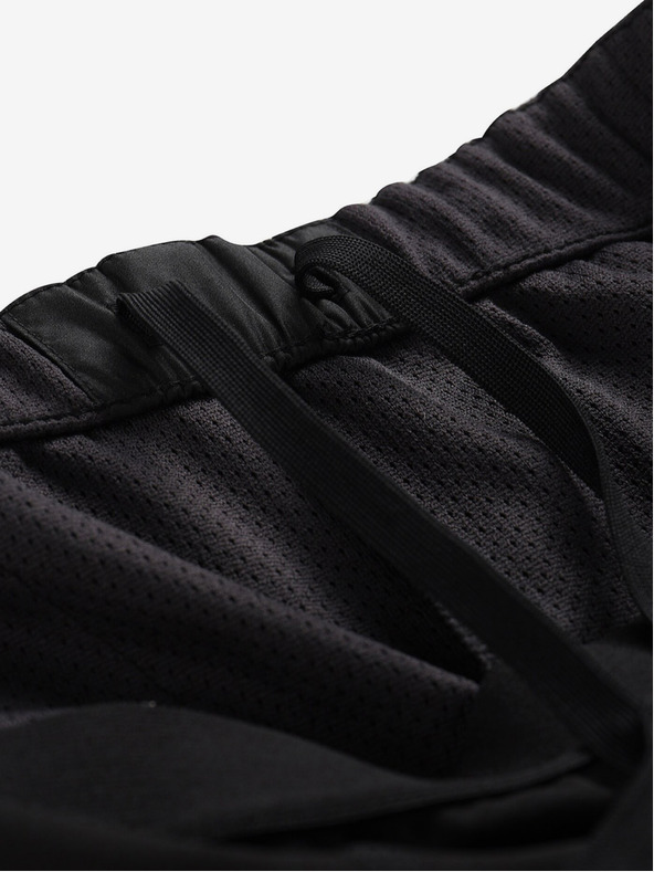 ALPINE PRO Μαύρο γυναικείο αθλητικό παντελόνι γρήγορου στεγνώματος ALPINE PRO SAMULA