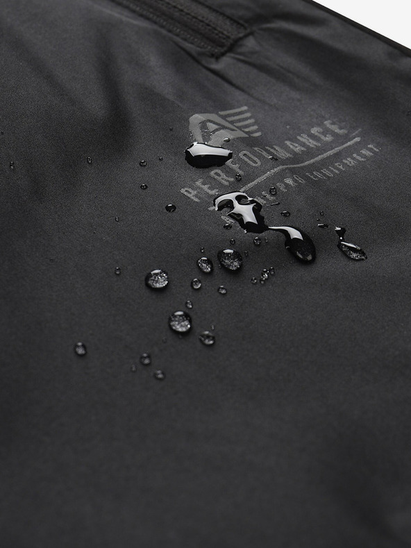 ALPINE PRO Μαύρο γυναικείο αθλητικό παντελόνι γρήγορου στεγνώματος ALPINE PRO SAMULA