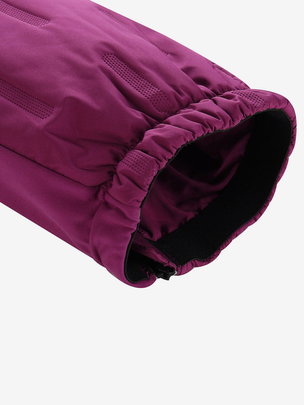 ALPINE PRO Σκούρο ροζ γυναικείο αθλητικό παντελόνι ALPINE PRO GUBERA