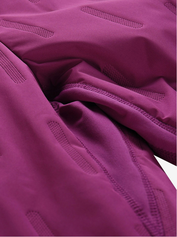 ALPINE PRO Σκούρο ροζ γυναικείο αθλητικό παντελόνι ALPINE PRO GUBERA