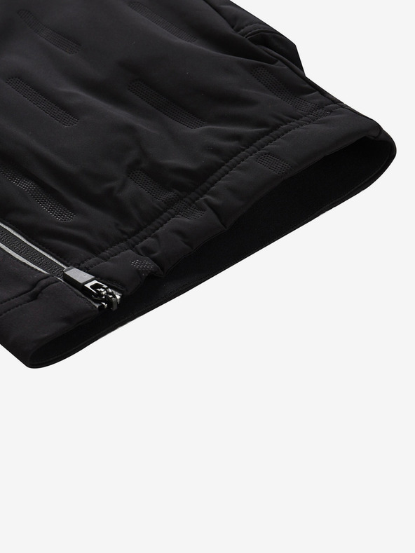 ALPINE PRO Μαύρο γυναικείο αθλητικό σορτς ALPINE PRO WERMA