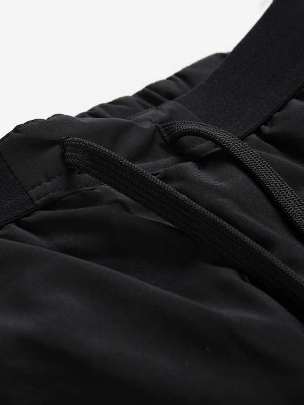 ALPINE PRO Μαύρο γυναικείο αθλητικό σορτς ALPINE PRO WERMA