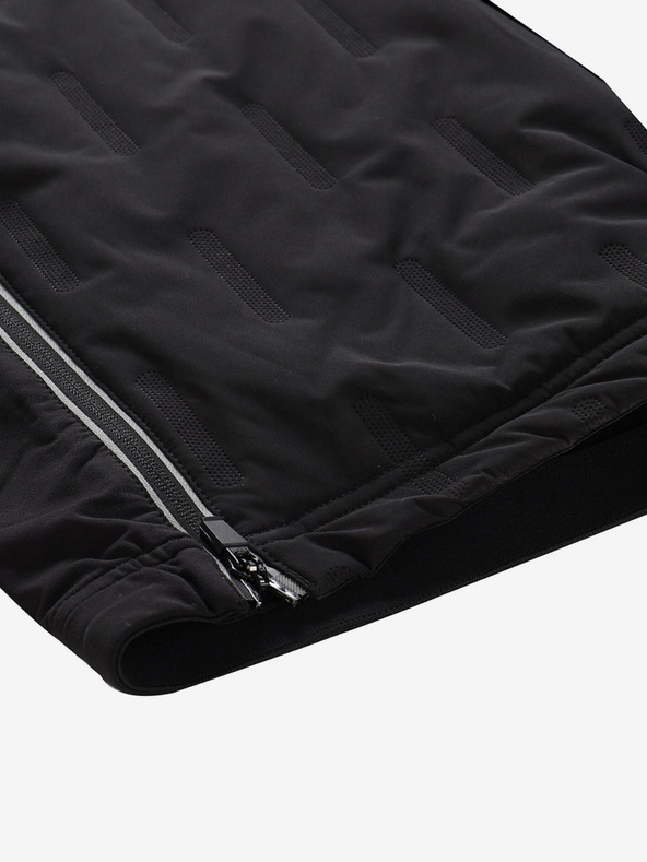 ALPINE PRO Μαύρο ανδρικό αθλητικό σορτς ALPINE PRO WERM