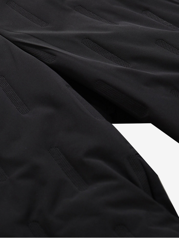 ALPINE PRO Μαύρο ανδρικό αθλητικό σορτς ALPINE PRO WERM