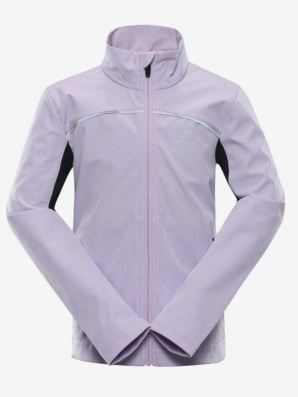 ALPINE PRO Ανοιχτό μωβ κοριτσίστικο softshell μπουφάν ALPINE PRO Geroco