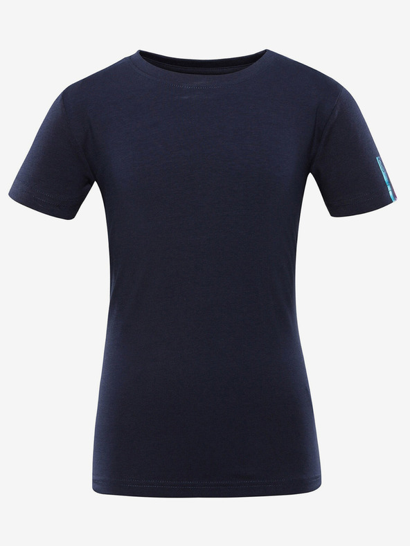 NAX Σκούρο μπλε παιδικό μπλουζάκι NAX OLEMO