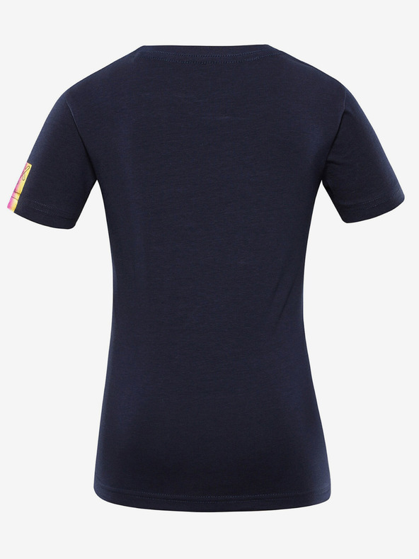 NAX Σκούρο μπλε παιδικό μπλουζάκι NAX OLEMO