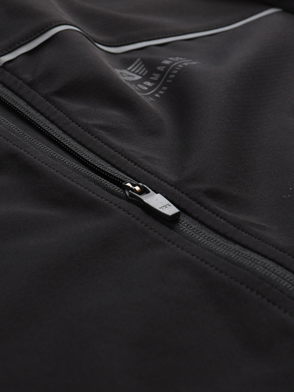 ALPINE PRO Μαύρο γυναικείο softshell μπουφάν ALPINE PRO Geroca