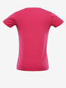 NAX Σκούρο ροζ γυναικείο basic t-shirt NAX DELENA