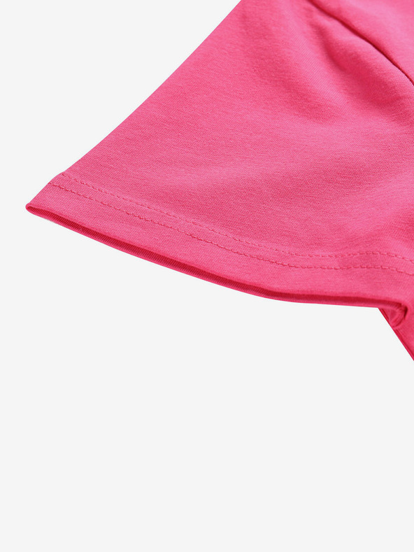 NAX Σκούρο ροζ γυναικείο basic t-shirt NAX DELENA