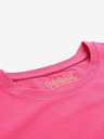 NAX Σκούρο ροζ γυναικείο basic t-shirt NAX DELENA