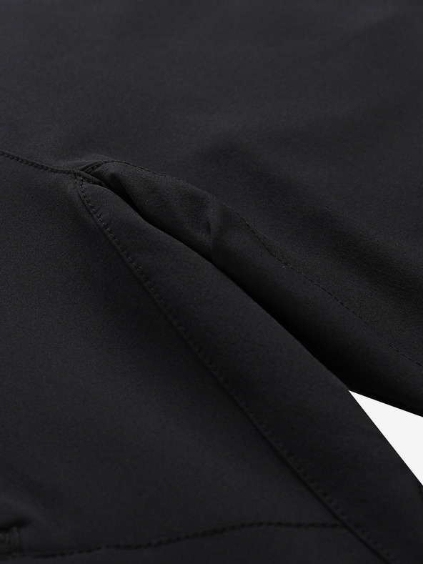 ALPINE PRO Μαύρο γυναικείο παντελόνι εξωτερικού χώρου ALPINE PRO Ramela