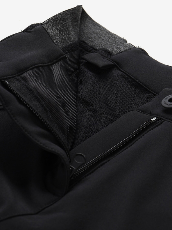 ALPINE PRO Μαύρο γυναικείο παντελόνι εξωτερικού χώρου ALPINE PRO Ramela