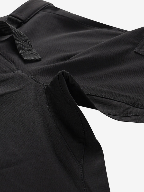 ALPINE PRO Μαύρο γυναικείο παντελόνι εξωτερικού χώρου ALPINE PRO Corba