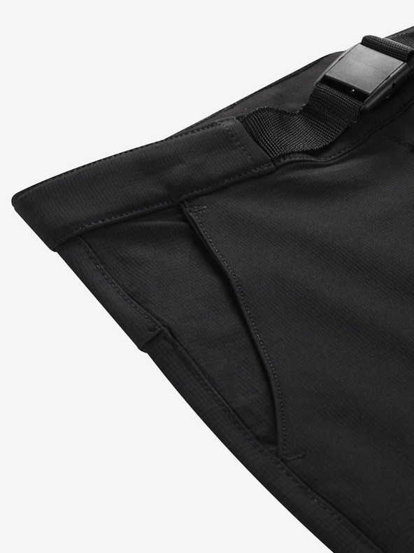 ALPINE PRO Μαύρο γυναικείο παντελόνι εξωτερικού χώρου ALPINE PRO Corba