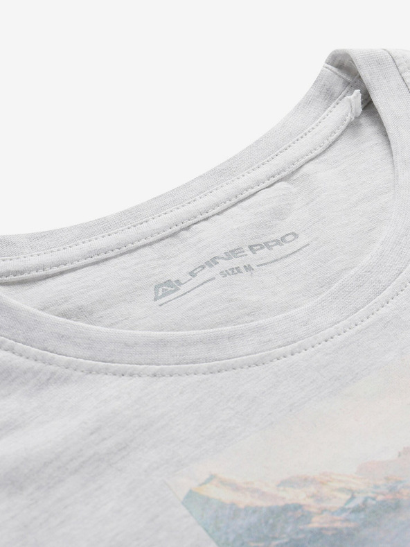 ALPINE PRO Λευκό γυναικείο t-shirt ALPINE PRO Gorena