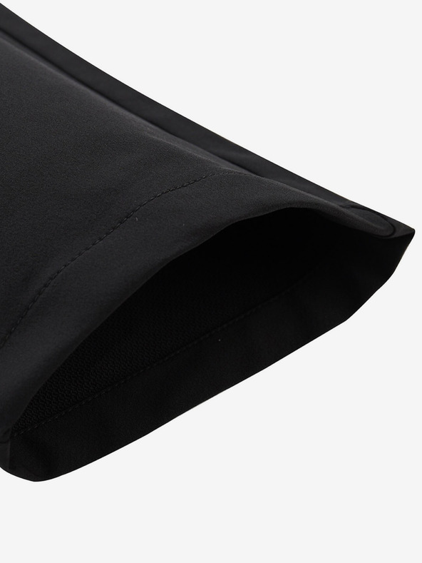 ALPINE PRO Μαύρο ανδρικό παντελόνι εξωτερικού χώρου ALPINE PRO Ramel