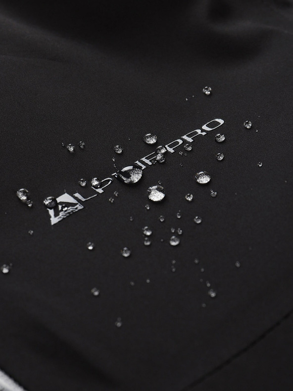 ALPINE PRO Μαύρο γυναικείο αθλητικό μπουφάν ALPINE PRO Gora