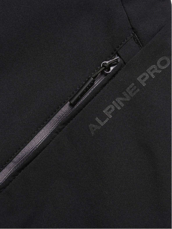 ALPINE PRO Μαύρο γυναικείο παντελόνι ALPINE PRO Verefa