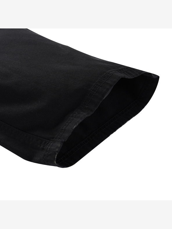 NAX Μαύρο γυναικείο φαρδύ cargo παντελόνι NAX Serda