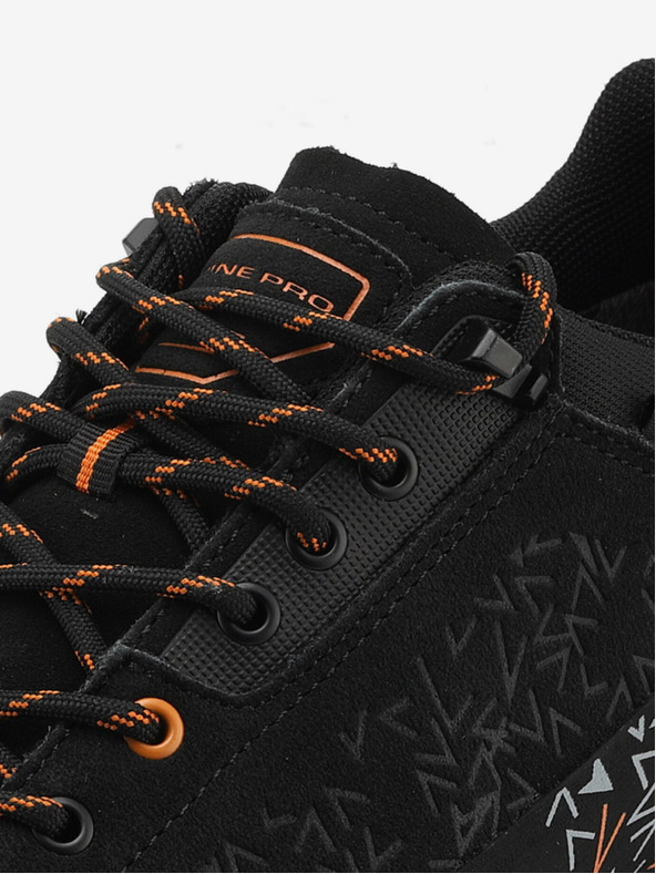 ALPINE PRO Παπούτσια εξωτερικού χώρου με μεμβράνη ptx ALPINE PRO WASDE μαύρο