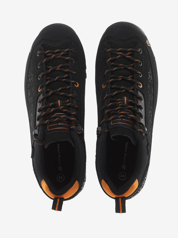 ALPINE PRO Παπούτσια εξωτερικού χώρου με μεμβράνη ptx ALPINE PRO WASDE μαύρο