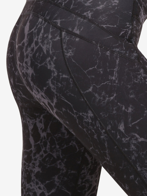 ALPINE PRO Γυναικείο δροσερό και στεγνό κολάν ALPINE PRO GOBRA μαύρο pd