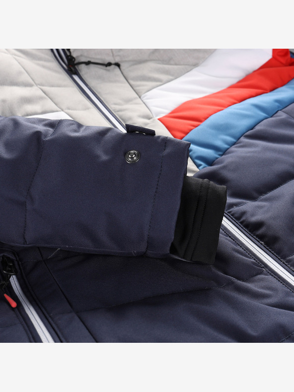 ALPINE PRO Γυναικείο πουπουλένιο μπουφάν σκι με μεμβράνη ptx ALPINE PRO FEEDRA mood indigo