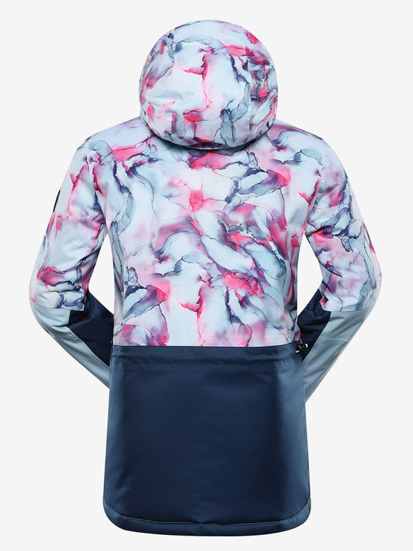 ALPINE PRO Γυναικείο μπουφάν σκι με μεμβράνη ptx ALPINE PRO OMEQA aquamarine pb