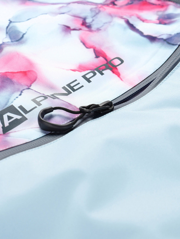 ALPINE PRO Γυναικείο μπουφάν σκι με μεμβράνη ptx ALPINE PRO OMEQA aquamarine pb