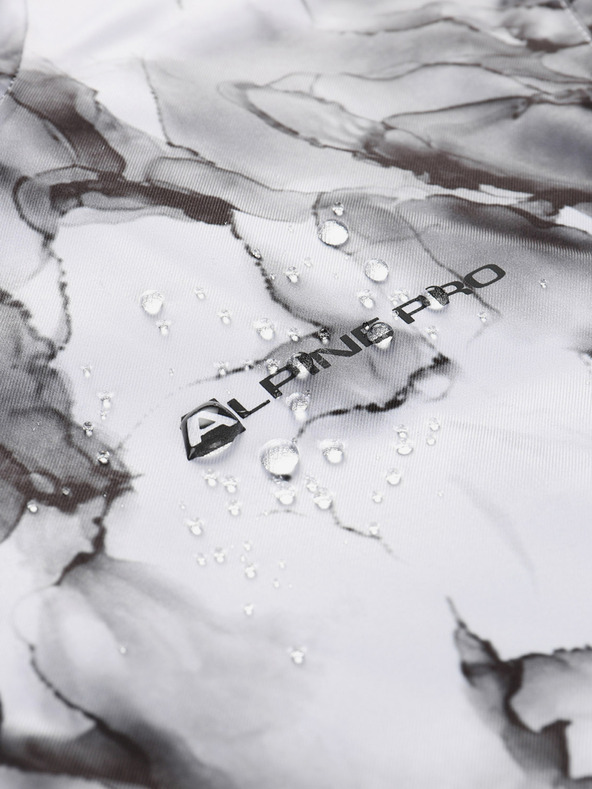 ALPINE PRO Γυναικείο μπουφάν σκι με μεμβράνη ptx ALPINE PRO UZERA λευκό pb