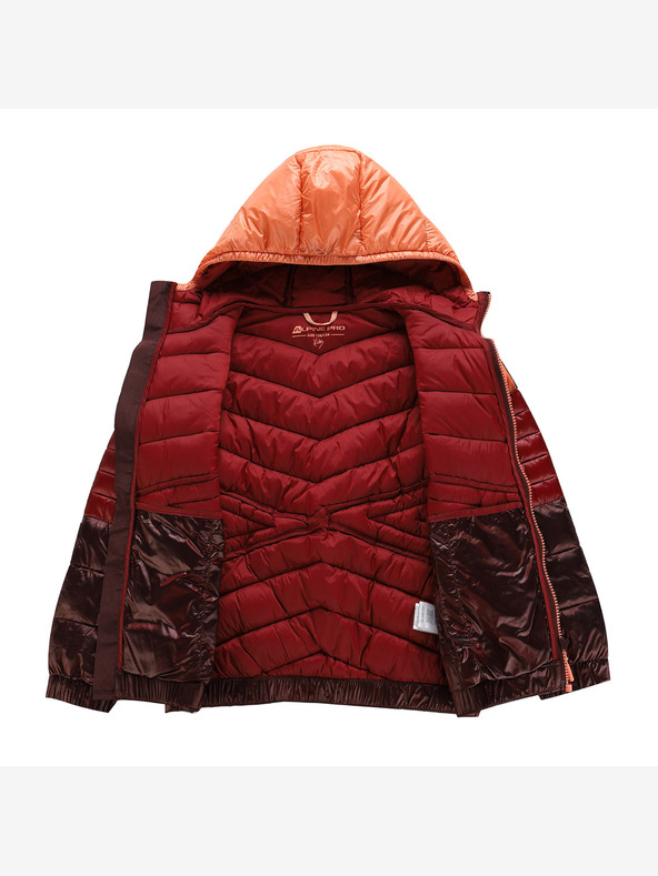 ALPINE PRO Παιδικό τζάκετ υψηλής θερμοκρασίας ALPINE PRO ROGO ροδακινί ροζ