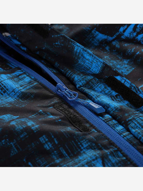 ALPINE PRO Παιδικό μπουφάν σκι με μεμβράνη ptx ALPINE PRO EDERO electric blue lemonade παραλλαγή pa