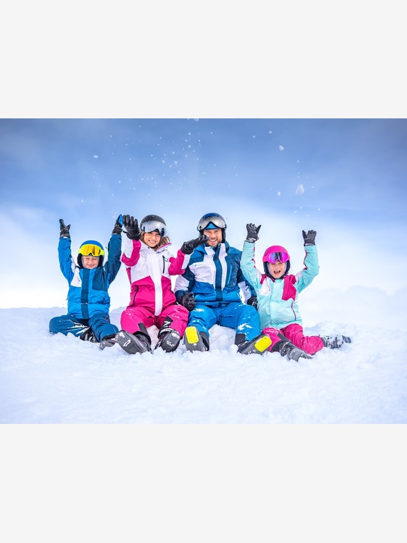 ALPINE PRO Παιδικό μπουφάν σκι με μεμβράνη ptx snow ALPINE PRO REASO mykonos blue