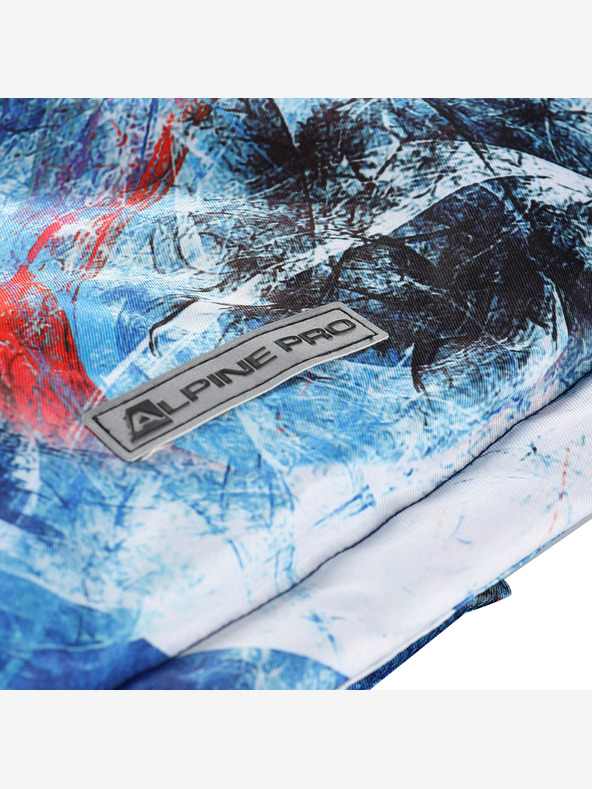ALPINE PRO Παιδικό μπουφάν σκι με μεμβράνη ptx snow ALPINE PRO KIWERO μπλε παραλλαγή aster pb