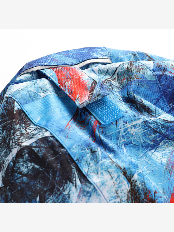 ALPINE PRO Παιδικό μπουφάν σκι με μεμβράνη ptx snow ALPINE PRO KIWERO μπλε παραλλαγή aster pb