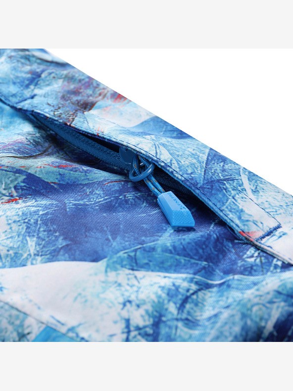 ALPINE PRO Παιδικό μπουφάν σκι με μεμβράνη ptx snow ALPINE PRO KIWERO μπλε παραλλαγή aster pb