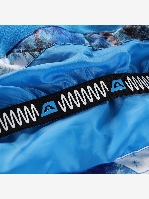 ALPINE PRO Παιδικό μπουφάν σκι με μεμβράνη ptx snow ALPINE PRO KIWERO μπλε παραλλαγή aster pb