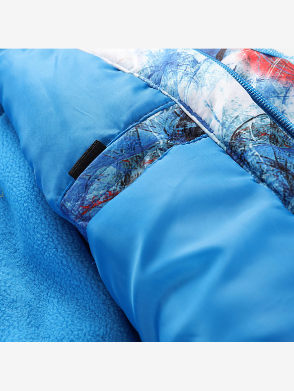 ALPINE PRO Παιδικό μπουφάν σκι με μεμβράνη ptx snow ALPINE PRO KIWERO μπλε παραλλαγή aster pb