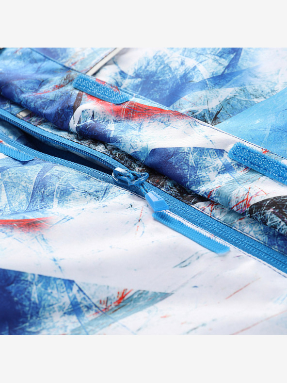 ALPINE PRO Παιδικό μπουφάν σκι με μεμβράνη ptx snow ALPINE PRO KIWERO μπλε παραλλαγή aster pb