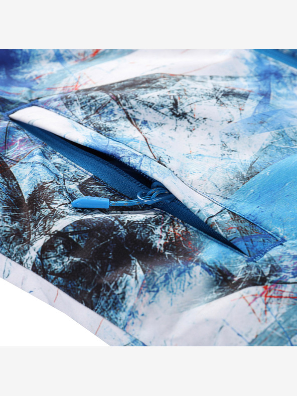 ALPINE PRO Παιδικό μπουφάν σκι με μεμβράνη ptx snow ALPINE PRO KIWERO μπλε παραλλαγή aster pb