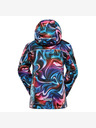 ALPINE PRO Παιδικό μπουφάν σκι με μεμβράνη χιονιού ptx ALPINE PRO KIWERO vivacious παραλλαγή pc