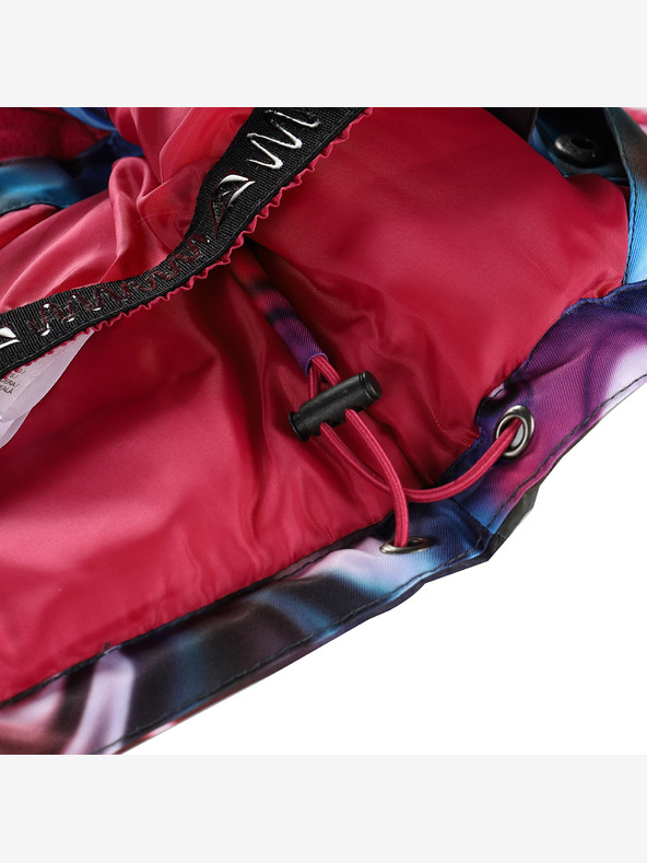 ALPINE PRO Παιδικό μπουφάν σκι με μεμβράνη χιονιού ptx ALPINE PRO KIWERO vivacious παραλλαγή pc