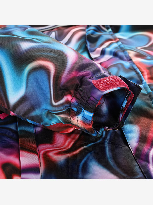 ALPINE PRO Παιδικό μπουφάν σκι με μεμβράνη χιονιού ptx ALPINE PRO KIWERO vivacious παραλλαγή pc